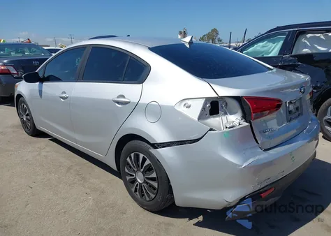 2017 Kia Forte Lx from USA, damaged, VIN 3KPFK4A76HE120542